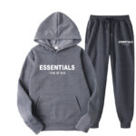 Essentials Hoodie Fear of God Light Gray TrackSuit
