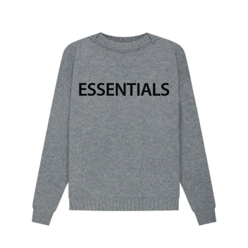 Essentials-Overlapped-Sweater-Gray Essentials-Overlapped-Sweater-Gray