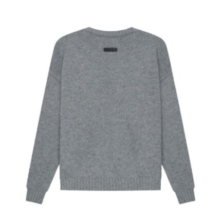 Essentials-Overlapped-Sweaters-Gray