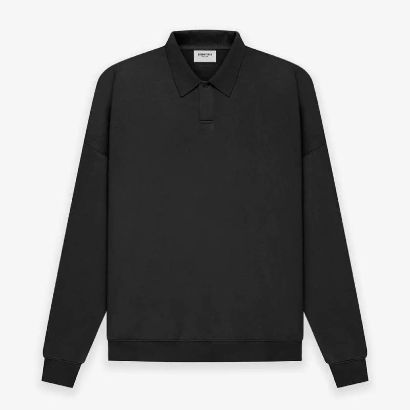 Fear-of-God-ESSENTIALS-Long-Sleeve-Polo-Sweatshirt Fear-of-God-ESSENTIALS-Long-Sleeve-Polo-Sweatshirt