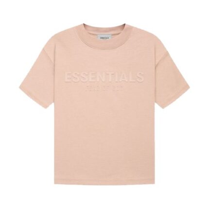 Fear of God Essentials Pink T-shirt